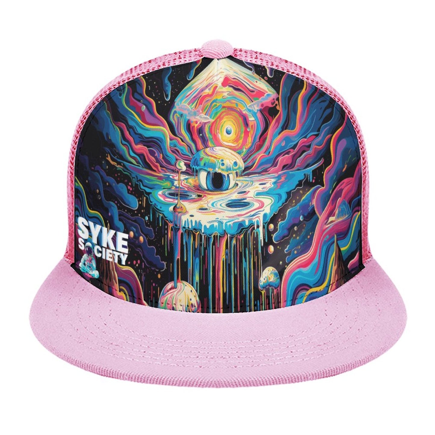 SYKE Society Cyclops Drip Trucker Hat