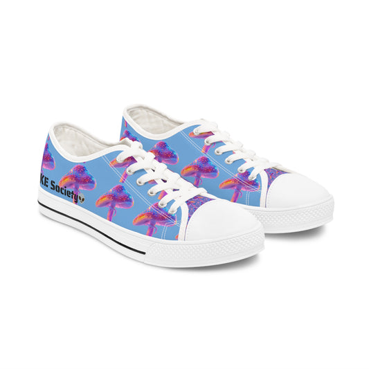 SYKE Society Kickin' Mushies Women's Low Top Sneakers