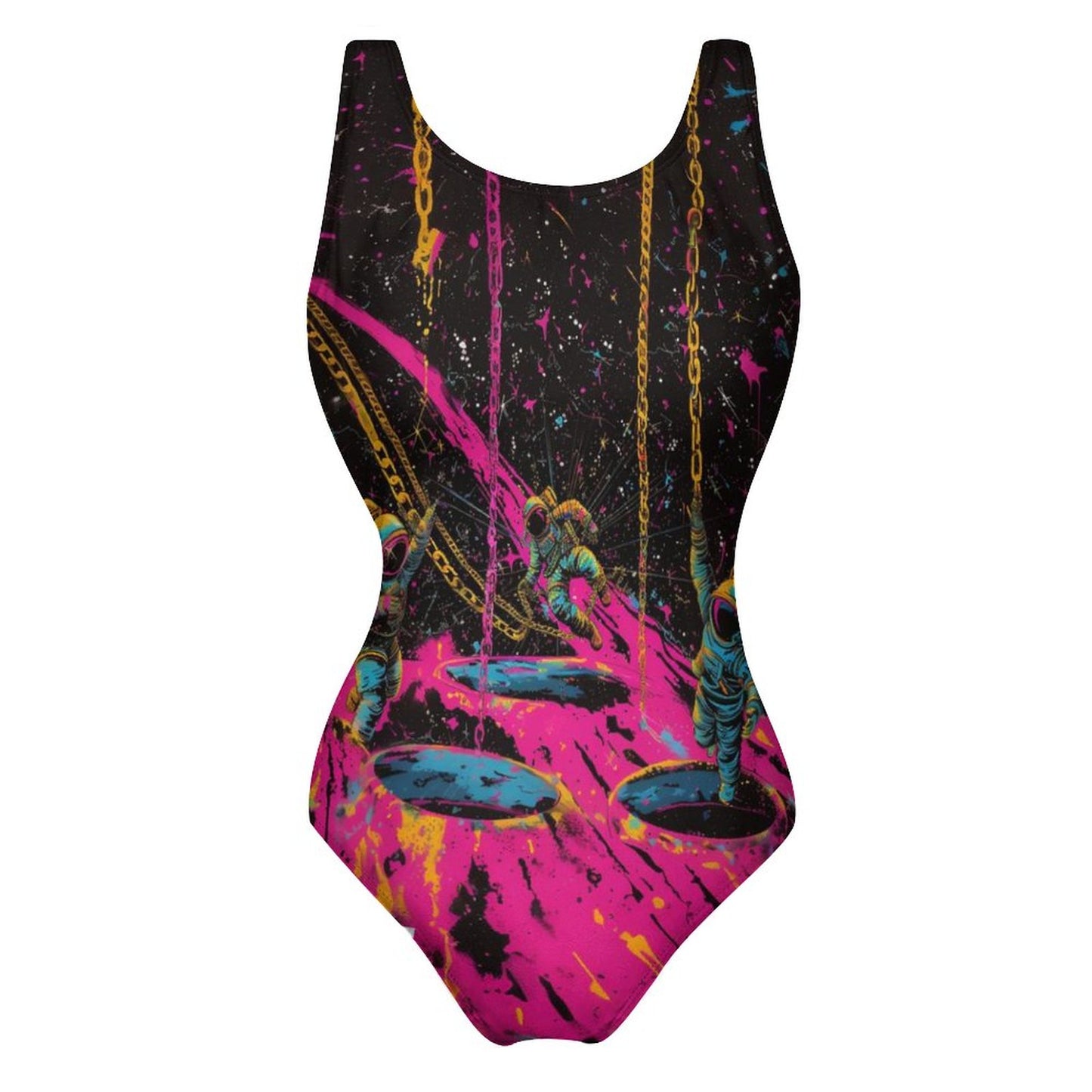 SYKE Society Women's Off the Chain One-Piece Swimsuit