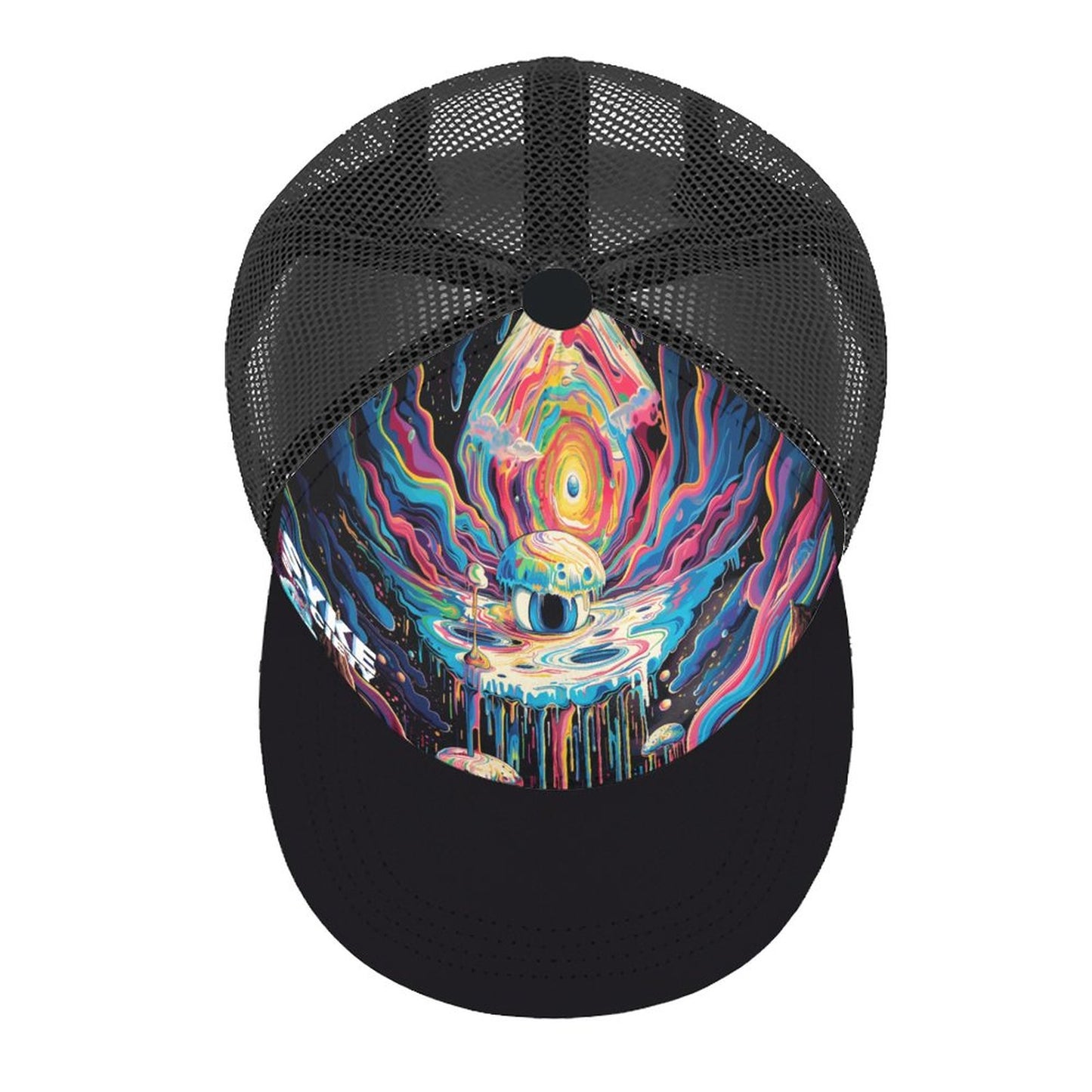 SYKE Society Cyclops Drip Trucker Hat