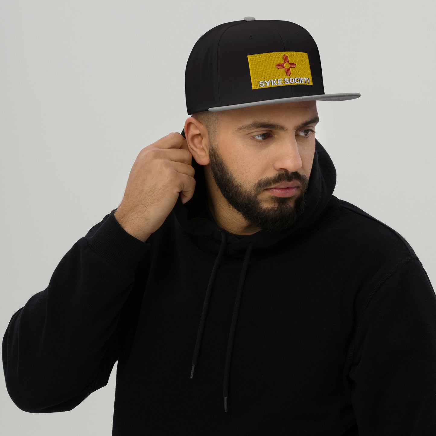 SYKE Society - Mad Caps #NMTRUE Flag Snapback Hat